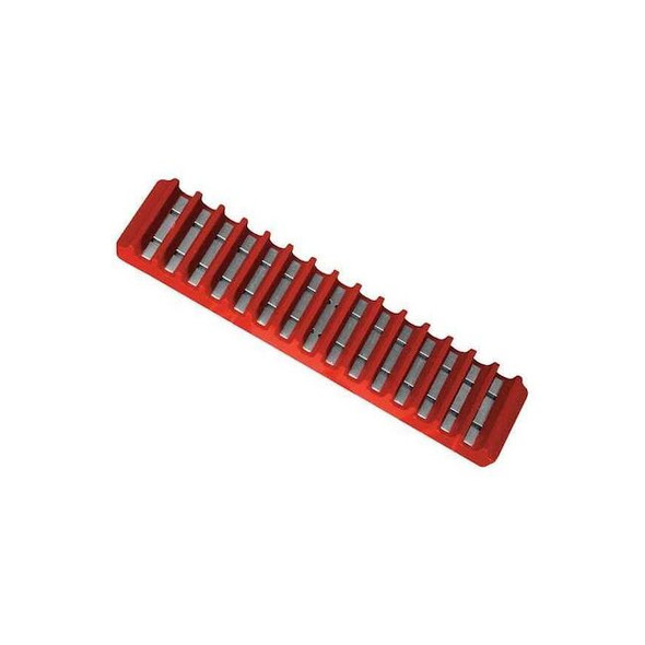 Magnetic Tool Holder with Polypropylene, Steel, 1 3/8 in H x 2 1/4 in W