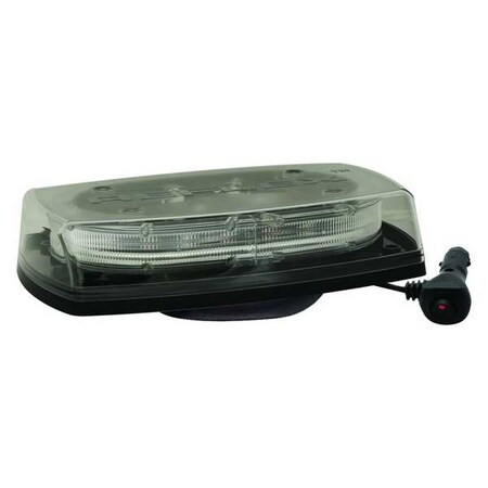 Ecco Mini Lightbar, LED, Amber/Clear, 11" L 5550CAC-VM