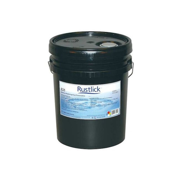 Rustlick Corrosion Inhibitor, Wet Lubricant Film, 5 gal, Pail 71051