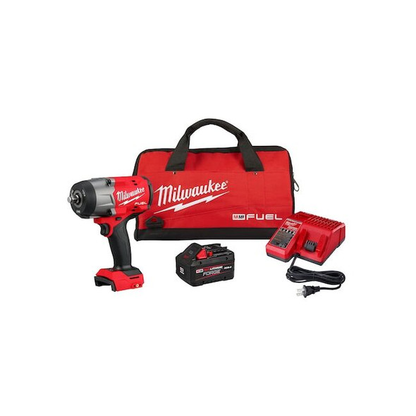 M18 FUEL 1/2" High Torque Impact Wrench w/ Friction Ring REDLITHIUM FORGE Kit