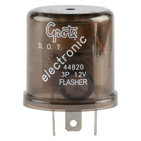 Grote Electromechanical Flasher,Clear 44820