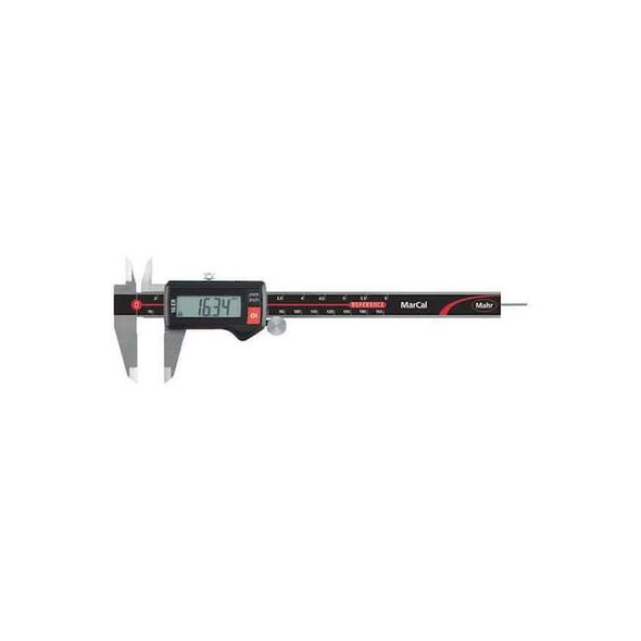 Mahr Digital Caliper,40mm Jaw,0 to 6 in.Range 4103011