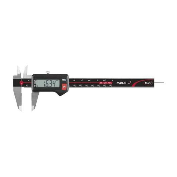 Mahr Digital Caliper,0.0005in.Res,150mmRange 4103300