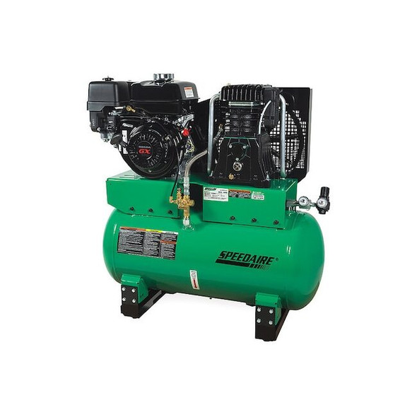 Speedaire Stationary Air Compressor,9 HP,Honda AS2-SH08-30G