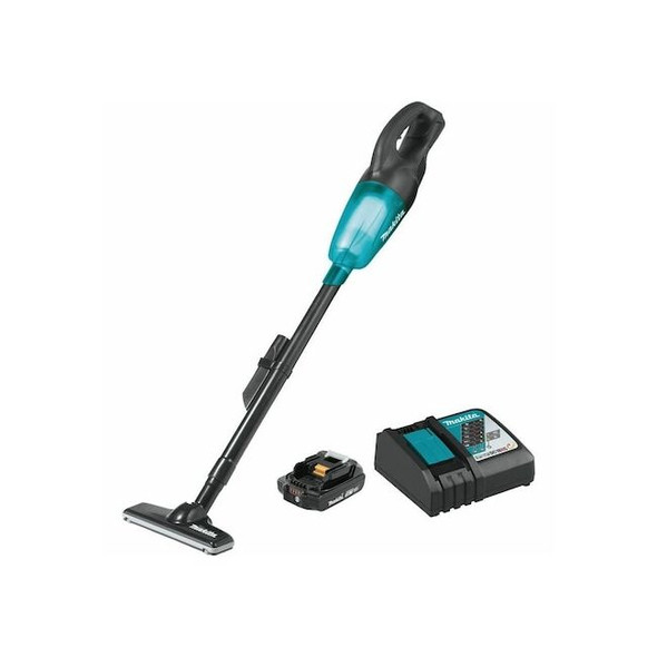 Makita Upright Vacuum Cleaner,Teal/Black,2.7 lb XLC02R1B