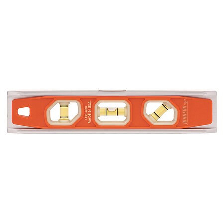 Johnson Level & Tool Magnetic Glo-View Torpedo Level,9 In 1435-0900