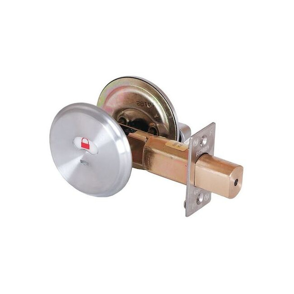 Dormakaba Deadbolt,QDB2,Satin Chrome,Medium-Duty QDB285626S4DBS