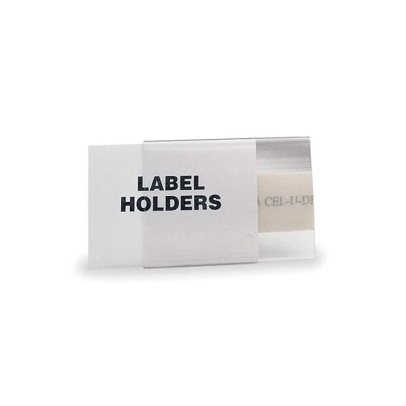 Hol-Dex MagneticHolder,6inL,1inW,Clear,PK25 M11GR