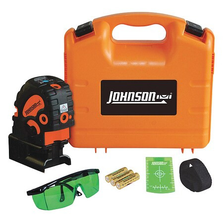 Johnson Level & Tool Line and Dot Laser,Interior and Exterior 40-6688