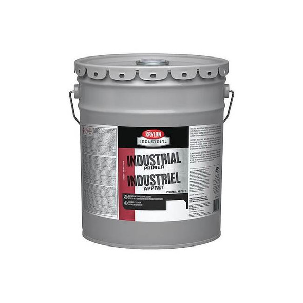 Krylon Primer,Water,640 oz.,Gray,15 min. K00020002-20