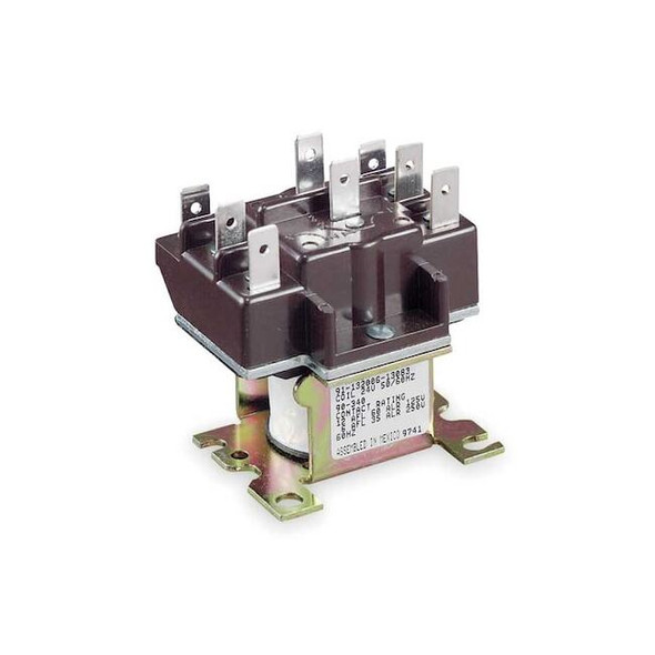 White-Rodgers Magnetic Relay, Coil Volts 24, Switch Type DPDT 90 340S1