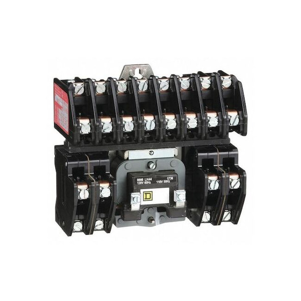Square D 120VAC Electrically Held Lighting Contactor 12P 30A 8903LO1200V02