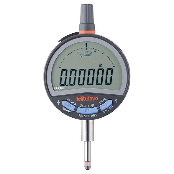 Mitutoyo Electronic Indicator,0-0.500,Lug Back 543-702-02