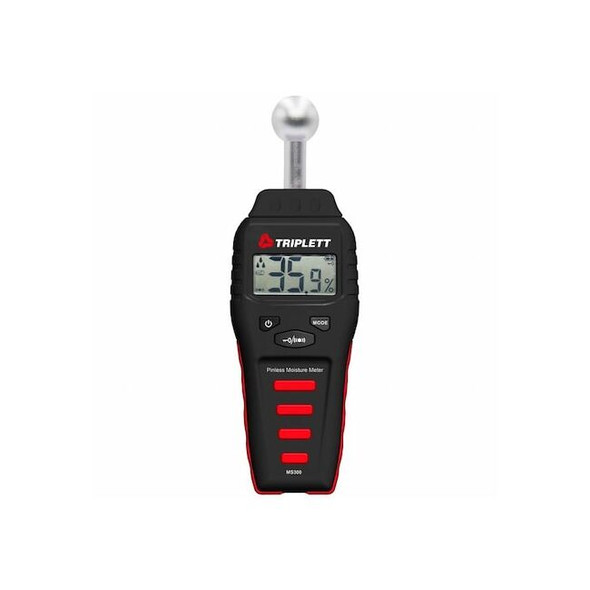 Triplett Moisture Meter,Pinless,4inDepth MS300