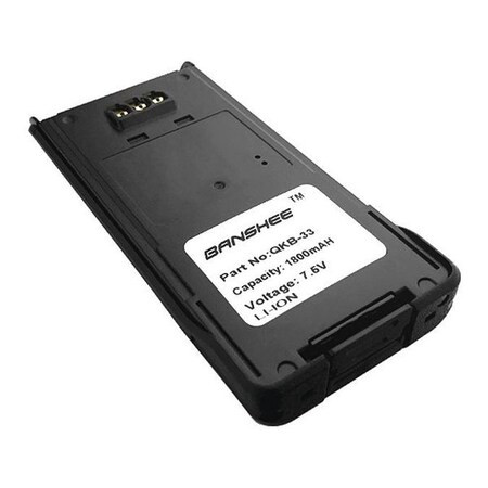 Banshee Battery,Lithium-Ion,Fits Kenwood QKB-33L