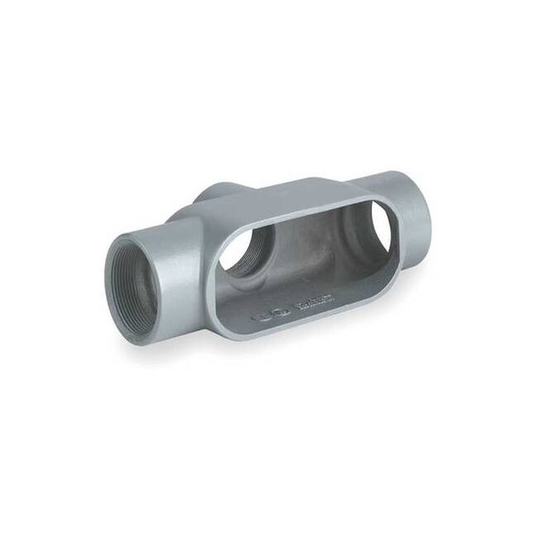 Hubbell Killark Conduit Outlet Body,Iron,Trd Sz 2in TB67