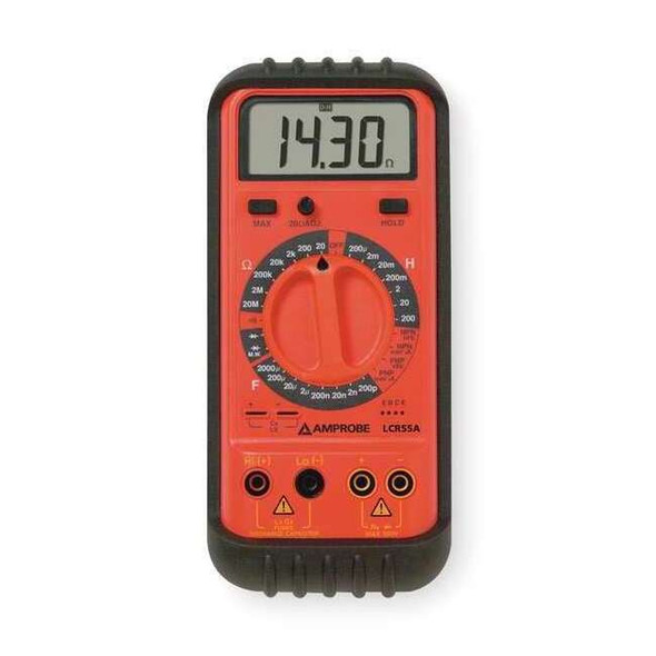 Amprobe LCRMeter,Handheld,10Hz/100Hz/1000Hz,LCD LCR55A