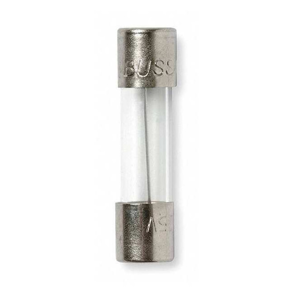 Eaton Bussmann Glass Fuse, 80mA, 10kA at 125V AC, 35A at 250V AC, 5 PK GMC-80-R