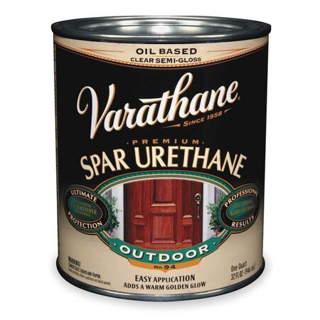 Varathane Spar Urethane,Clear,Satin,1 gal. 9332