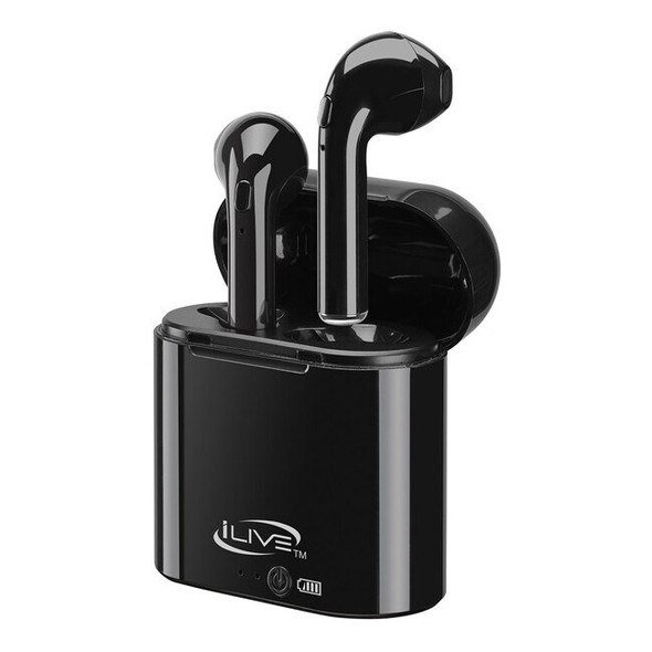 Ilive Truly Wireless Earbuds with Recharge Cas IAEBT209B