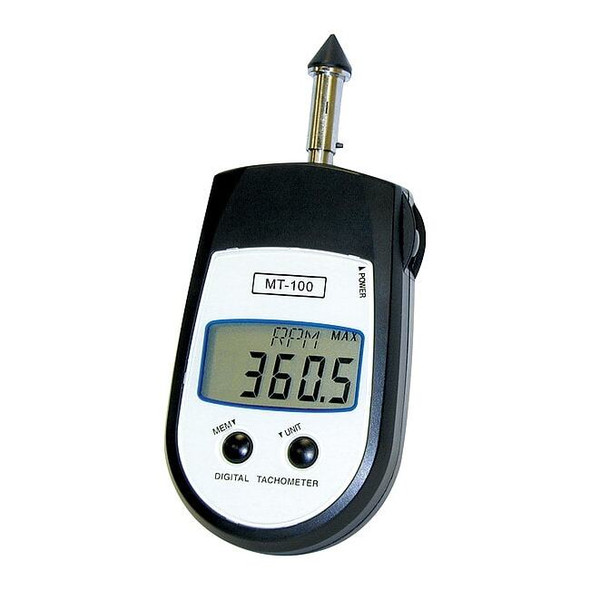 Shimpo Tachometer, +/-0.006% RPM Acc, LCD MT-100