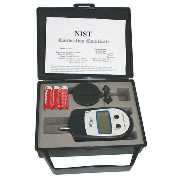 Shimpo Tachometer, +--0.006% RPM Acc, LCD MT-100