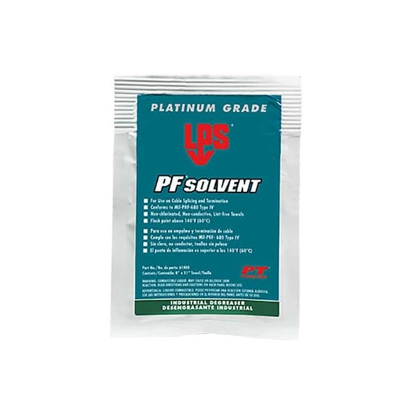 Lps Solvent and Degreaser Sheets, 8 x 11", 144 Sheets 61400