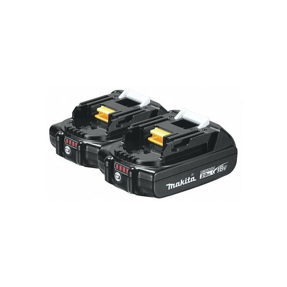 Makita 18V LXT Compact 2.0Ah Battery, 2/pk BL1820B-2