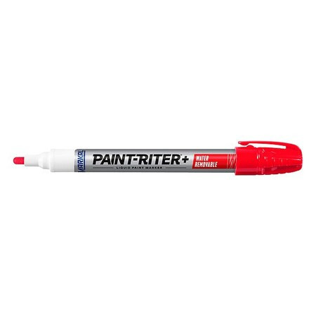 Markal Paint Marker, Medium Tip, Red Color Family, Paint 97032