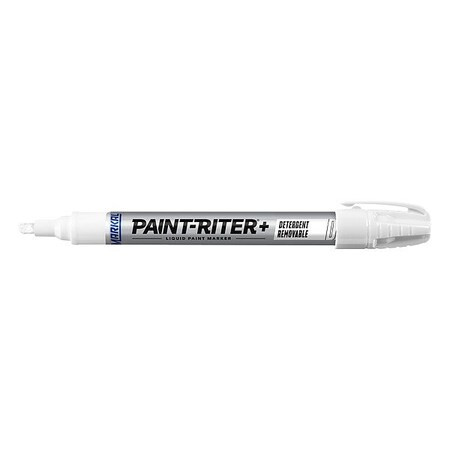 Markal Paint Marker, Medium Tip, White Color Family, Paint 97010