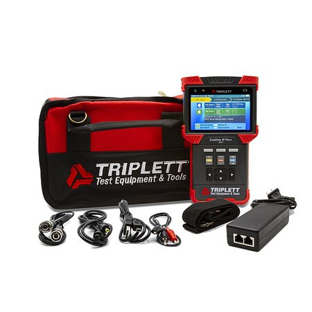 Triplett IP Tester,Heavy Duty Plastic,Black/Red CamView IP Pro+