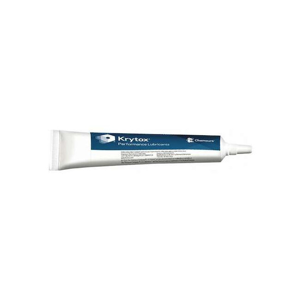 Krytox 2 oz., Tube, Synthetic, White XHT-ACX