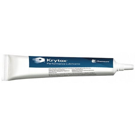 Krytox 2 oz. White Anti-Corrosion Grease Tube GPL-226