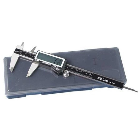 Baileigh Industrial Fractional Digital Caliper,SS,0-6"/150mm B-MEASUREDC
