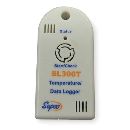 Supco Mini Data Logger,Temperature,-40 To 160F SL300T