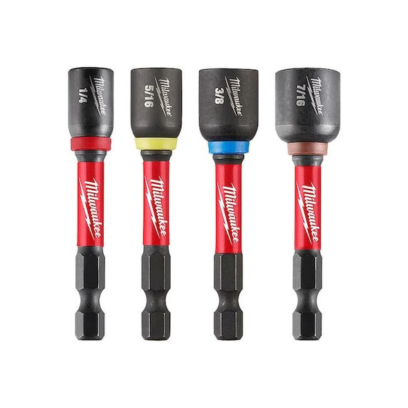 4 pc. SHOCKWAVE Impact Duty 2-9/16 in. Magnetic Nut Driver Set