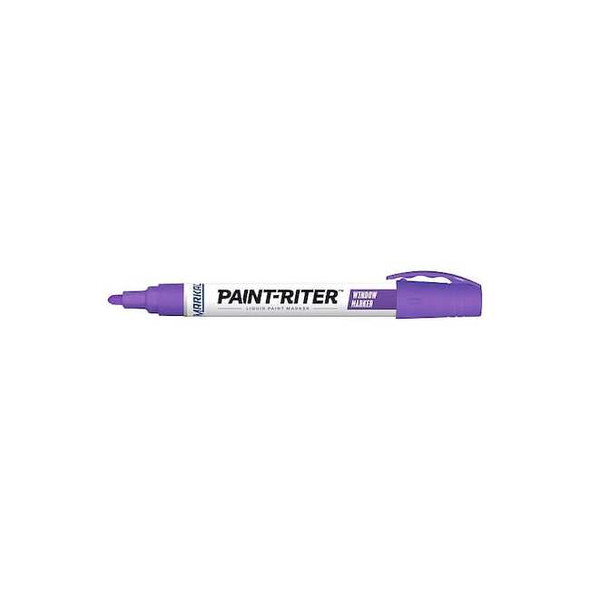 Markal Paint Marker, Medium Tip, Purple Color Family, Paint 97455G