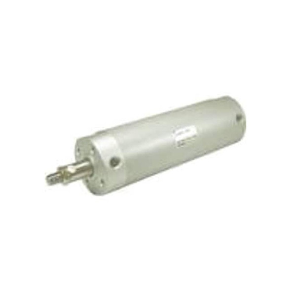 Air Cylinder, 32 mm Bore, 14 in Stroke, Round Body Double Acting, Aluminum .