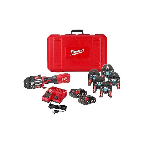 2922-22M Press Tool Kit M18 FORCE LOGIC with One-Key, For 1/2 in to 4 in, 18V