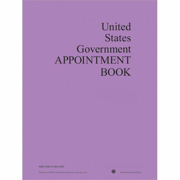 Unicor  Appointment Book 6648809
