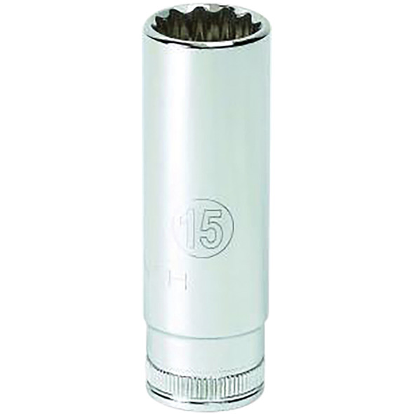 ¼” Dr. 12 Pt. Deep Metric Socket, 14mm 80241