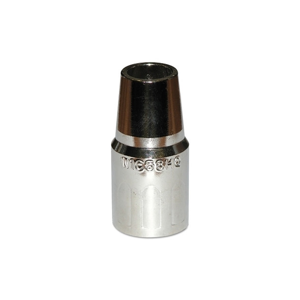 Quick Tip™ MIG Nozzle, Threaded, 5/8 in Bore, For Series 1 Tip, Plated Copper, Heavy Duty