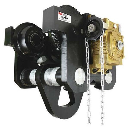 Dayton Geared Trolley,60,000 lb. OZ30GBT