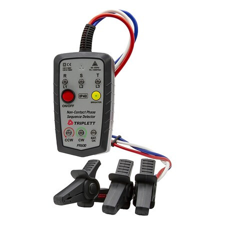 Triplett Phase Rotation Detector,Sound Alert PR600