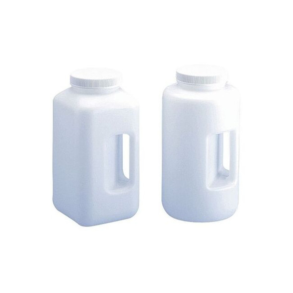 Manufacturer Varies Square Bottle, Wide Mouth Bottle, 1.05 gal 49H023