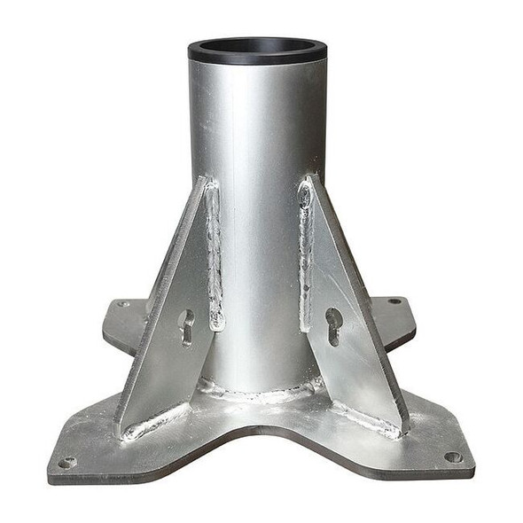 Oz Lifting Products Mounting Base, 2,500 lb Capacity, Silver OZPED4