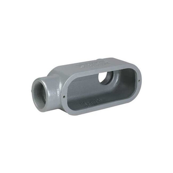 Hubbell Killark Conduit Outlet Body,Iron,Trd Sz 1 1/2in LB68