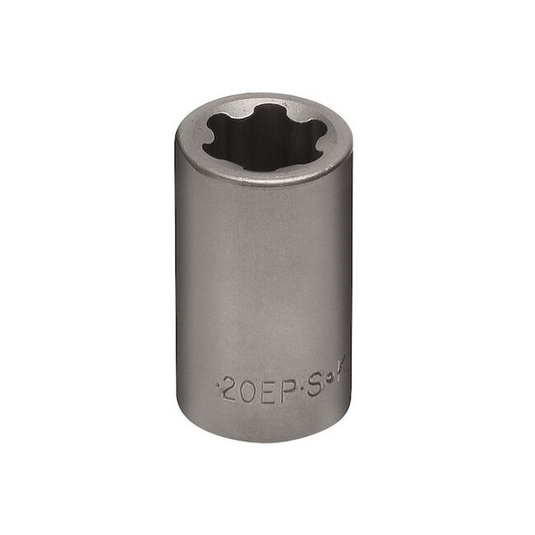 Sk Professional Tools Socket,1/2 in Drive,6-Point Shape, 42720 42720