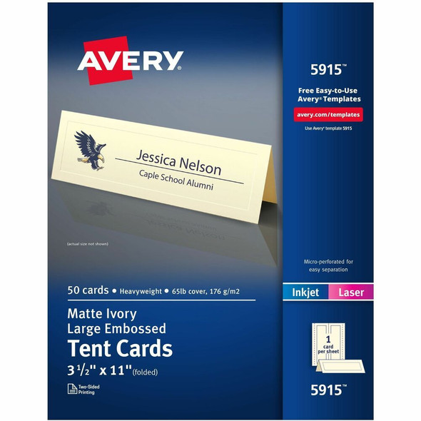Avery&reg;  Tent Card 5915