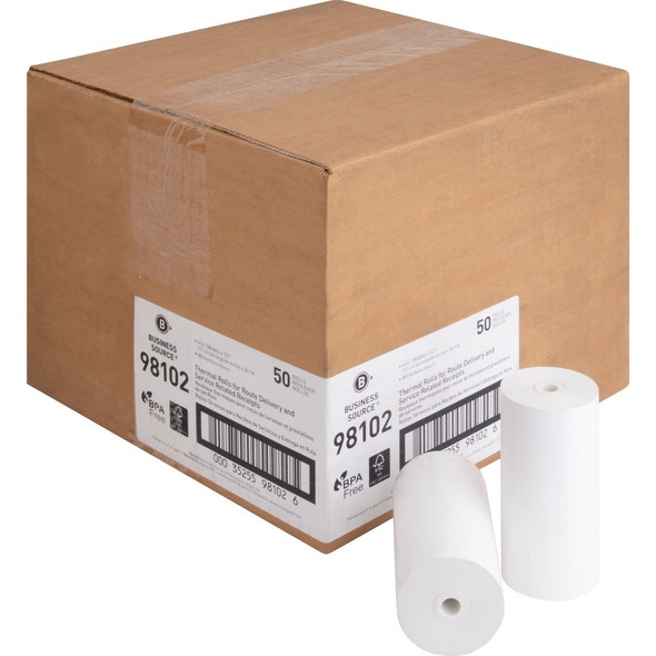 Business Source  Receipt Paper 98102